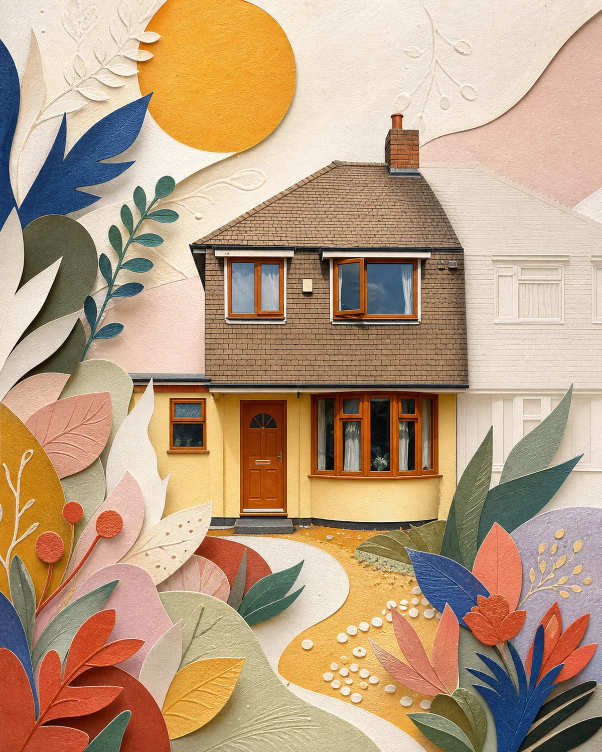 Memory Garden house portrait edition