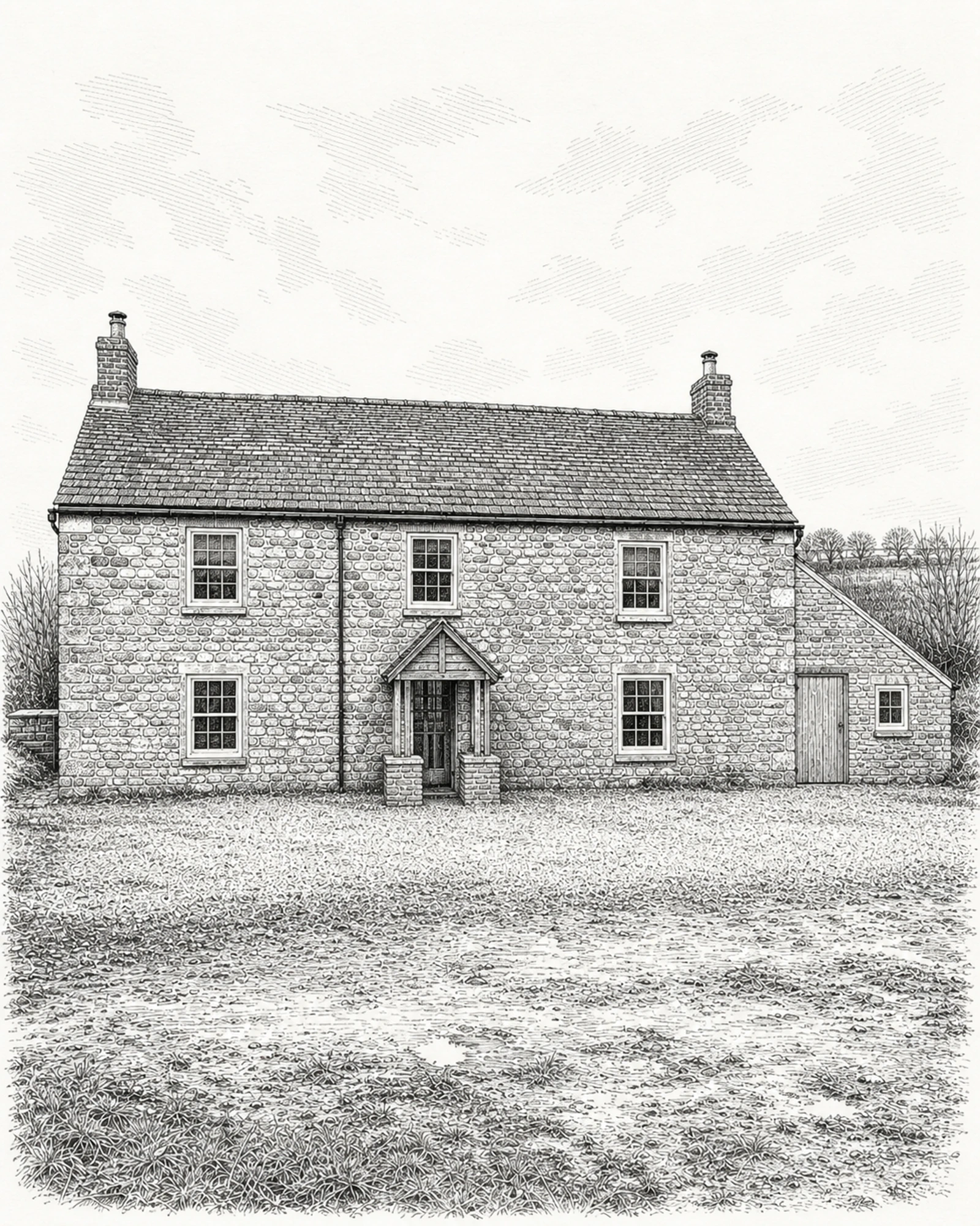 Inkline house portrait edition