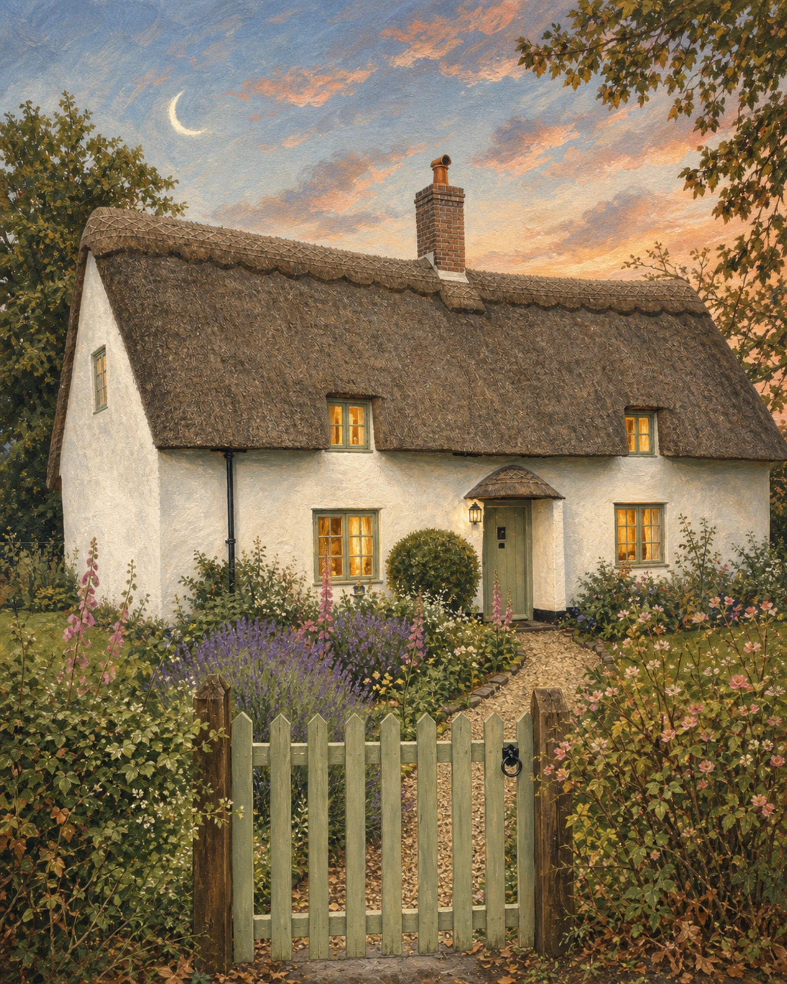 Storybook house portrait edition